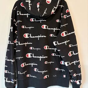 Champion Black Reverse Weave Hoodie